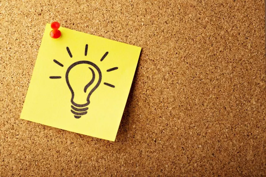 idea light bulb